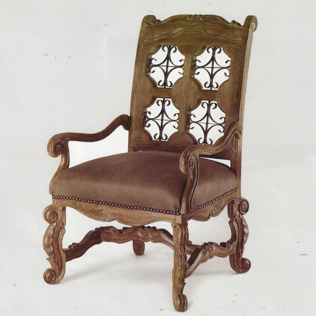 Iron Star Dining Chair